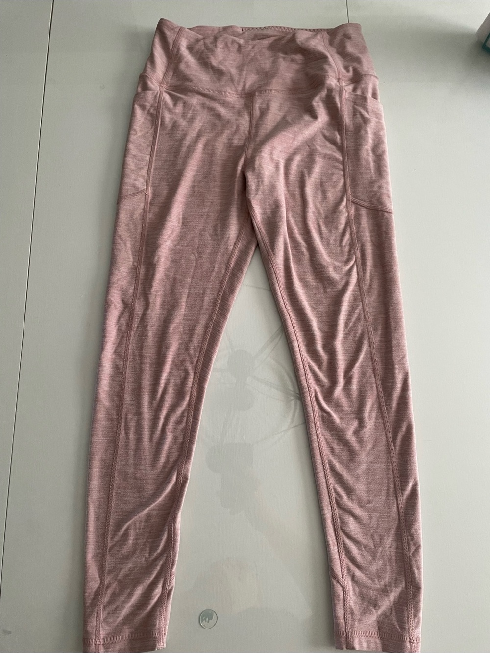 Victoria's Secret Mauve Pink Leggings with Side Pockets